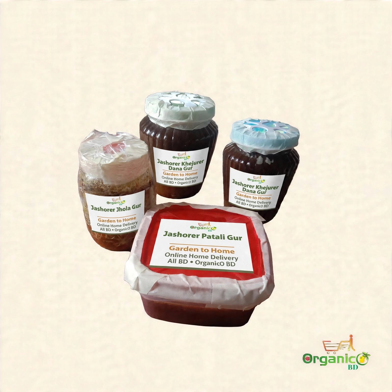 Jashorer Khejurer Dana Gur 1kg - Image 2